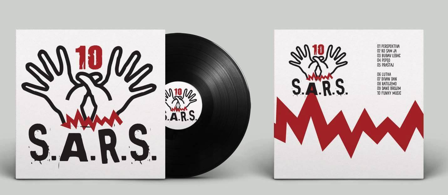 S.A.R.S. Hoodie with Vinyl design
